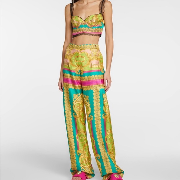 Versace Pants - Versace Satin Set